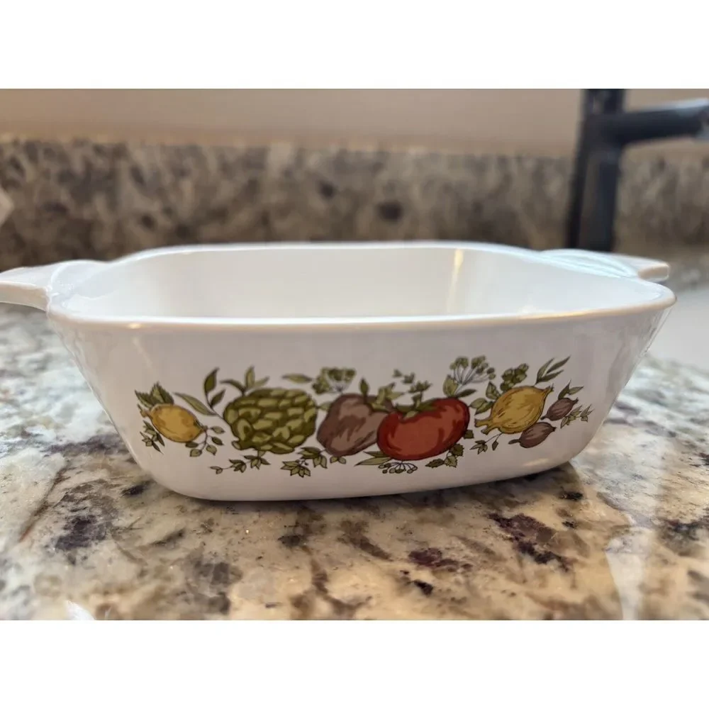 Vintage Corning Ware Spice of Life Small Casserole P-43-B 2 3/4 Cup